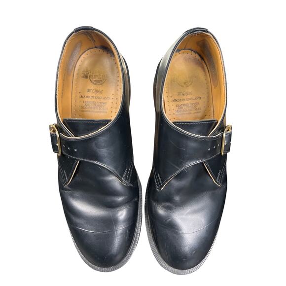 Vintage Dr. Martens Men’s Joey Monk Strap Made In England Oxfords Size 8 US 9 main image 5